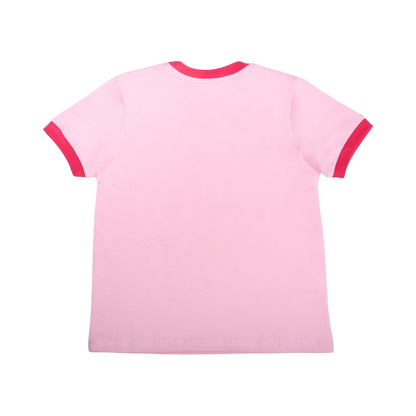 Unisex Baby Pink Bunny T Shirt for Kids